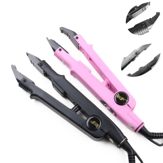 PTC 611 Temperature Adjustable Hair Extension Iron with Bumpy Head